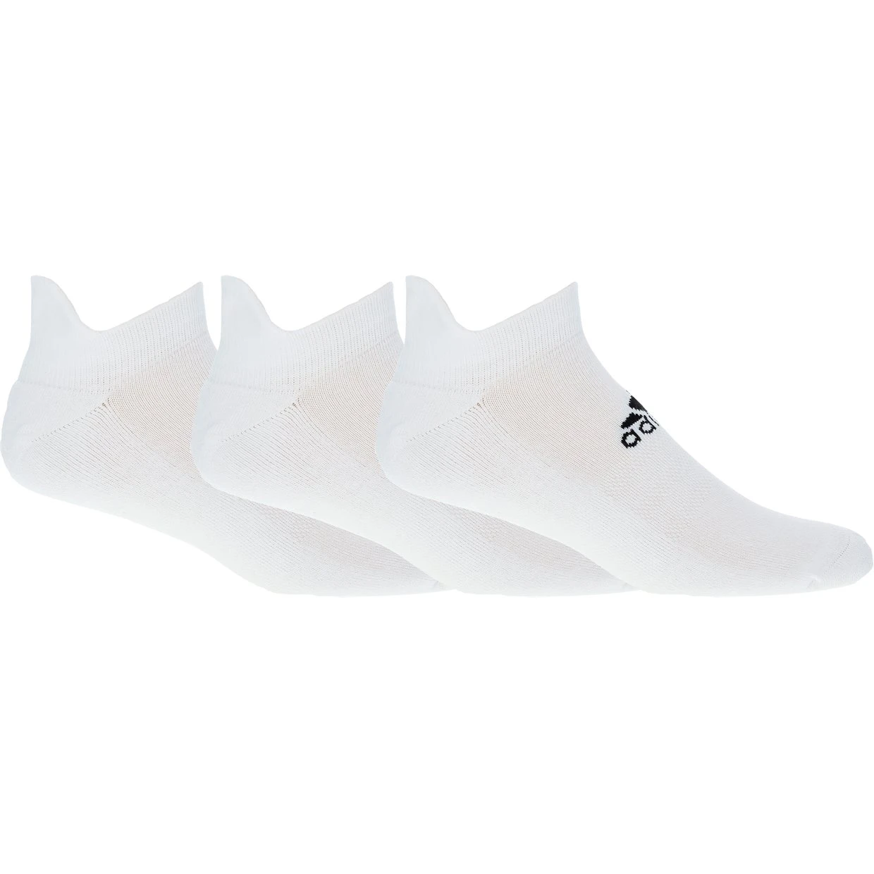 Adidas 3 Pack Socks Ankle Golf Apparel
