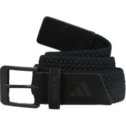 Adidas Braided Stretch Accessories Belts Golf Apparel
