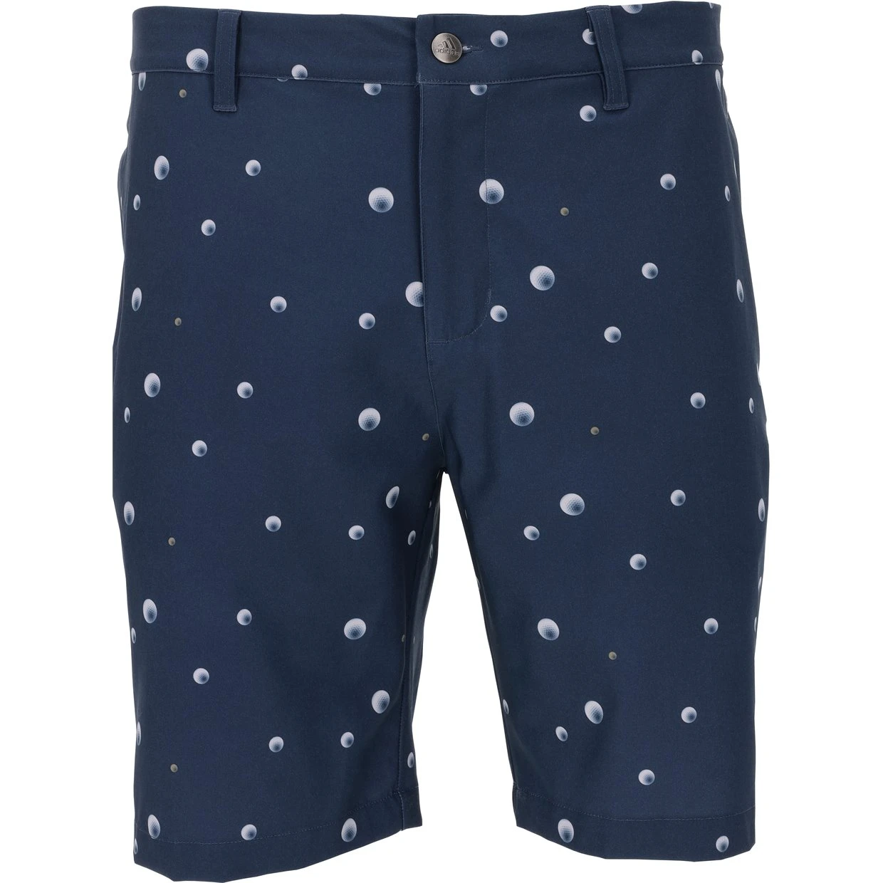 Adidas Ultimate365 All-Over Print 9" Shorts Flat Front Golf Apparel