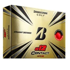 Bridgestone E12 Contact Matte Red Distance Golf Balls
