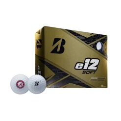 Bridgestone E12 Contact NCAA White Low Compression Golf Balls