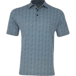 Callaway Glitched Oxford Print Shirt Polo Short Sleeve Golf Apparel
