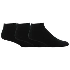 FootJoy ComfortSof Sport Black Socks No Show Golf Apparel