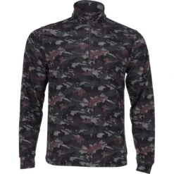 Greg Norman Crest 1/4 Zip Outerwear Pullover Golf Apparel