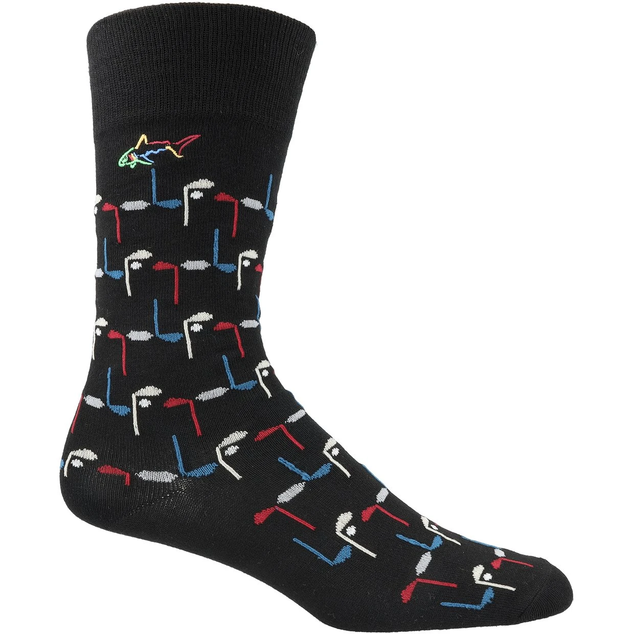 Greg Norman GN Golf Clubs Socks Crew Golf Apparel
