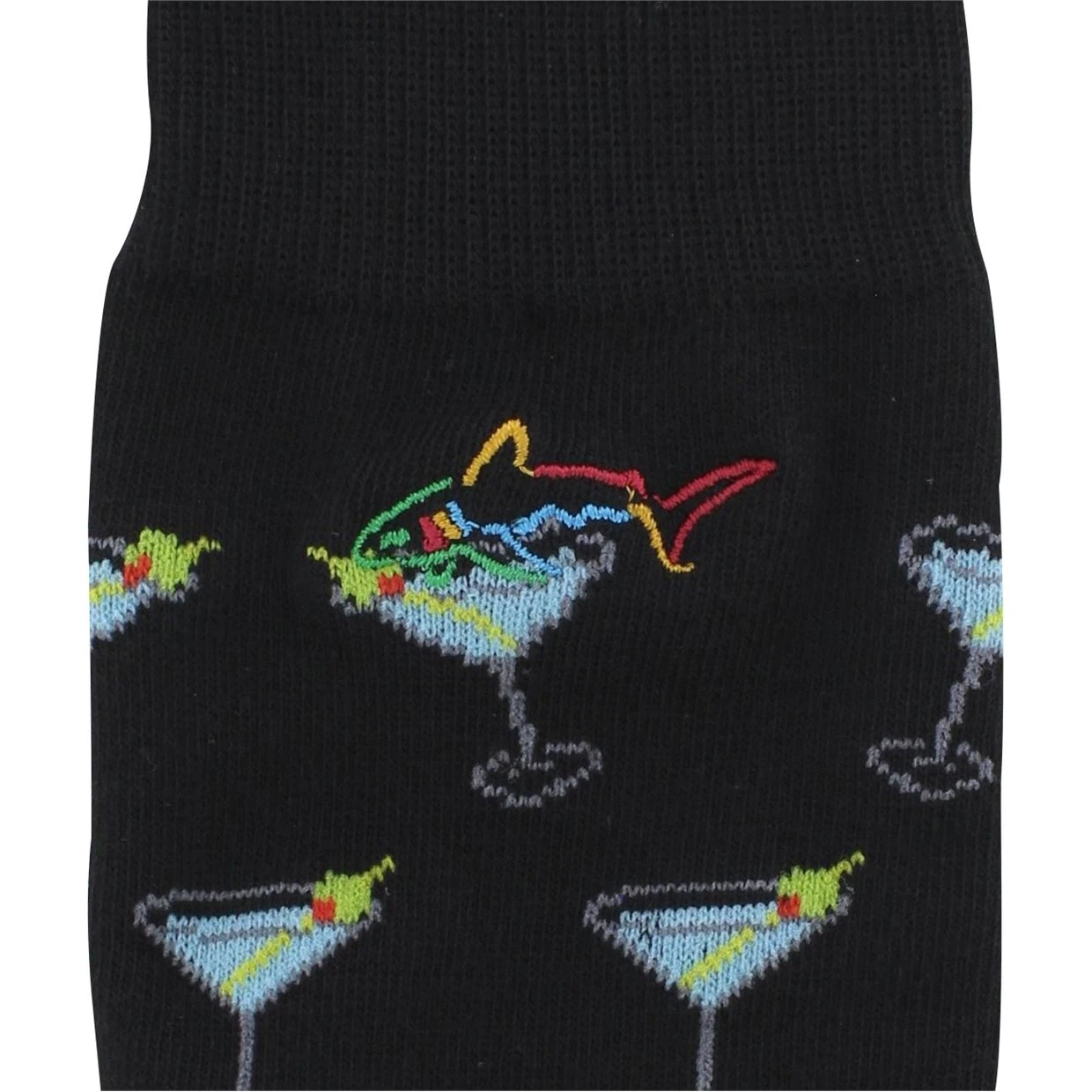 Greg Norman GN Martini Socks Crew Golf Apparel - Image 2