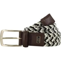 Greg Norman Multi-Color Braided Stretch Accessories Belts Golf Apparel