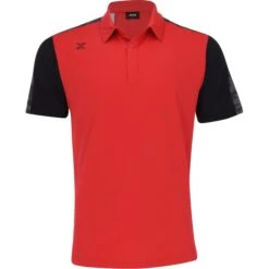 JDX Miles Shoulder Block Shirt Polo Short Sleeve Golf Apparel