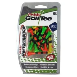 Pride Evolution Striped 3 1/4" 30ct Golf Tees
