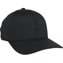 Puma Tech P Snapback Headwear Cap Golf Apparel