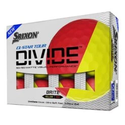Srixon Q-Star Tour Divide Red/Yellow Tour Distance Golf Balls