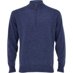 Turtleson Boulder Rag-Wool 1/4 Zip Sweater Pullover Golf Apparel