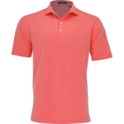 Turtleson Everett Cotton Shirt Polo Short Sleeve Golf Apparel