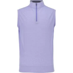 Turtleson Oxford ¼ Zip Sweater Vest Golf Apparel