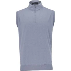 Turtleson Siro 1/4 Zip Outerwear Vest Golf Apparel