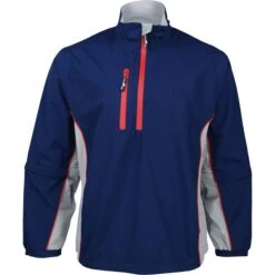 Weather Company Microfiber Windshirt Outerwear Pullover Golf Apparel